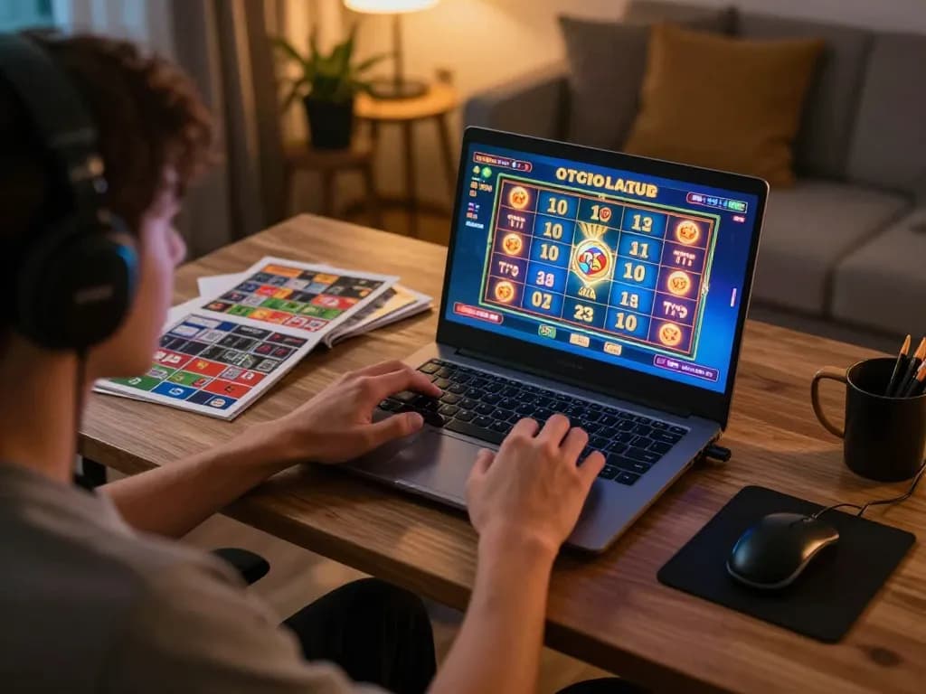 Engage with exciting toto slot gameplay while enjoying a comfortable home gaming setup
