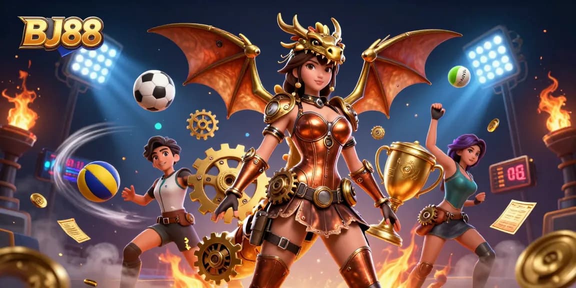 Bet on BJ88 with exhilarating sports and casino action captured in stunning 3D.