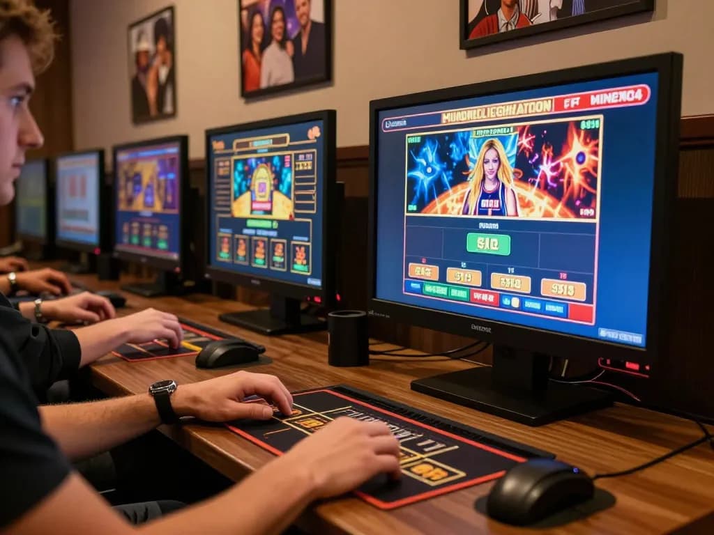Engage with god55 online slots for thrilling gaming wins in a stylish home setup