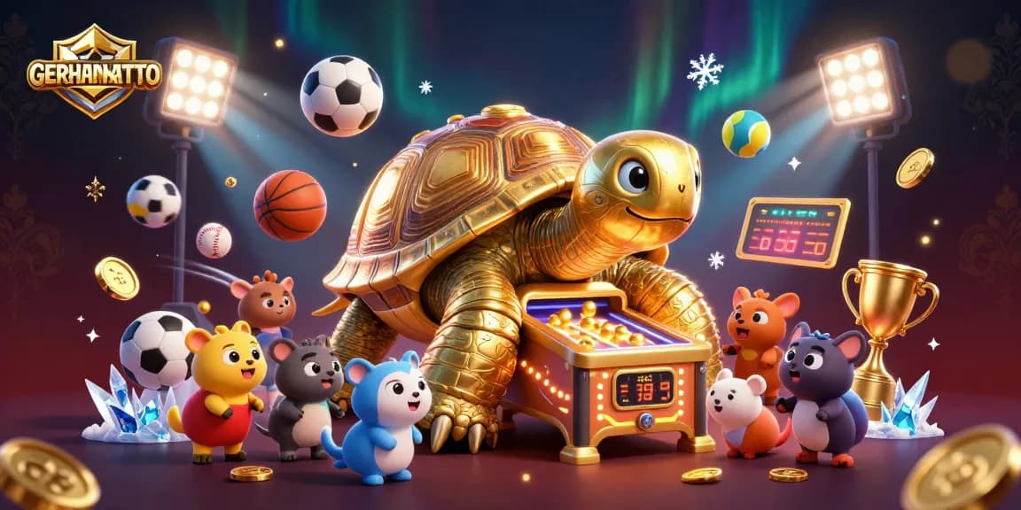 GERHANATOTO menawarkan pengalaman bermain yang mengasyikkan dengan mesin pinball dan karakter menarik.