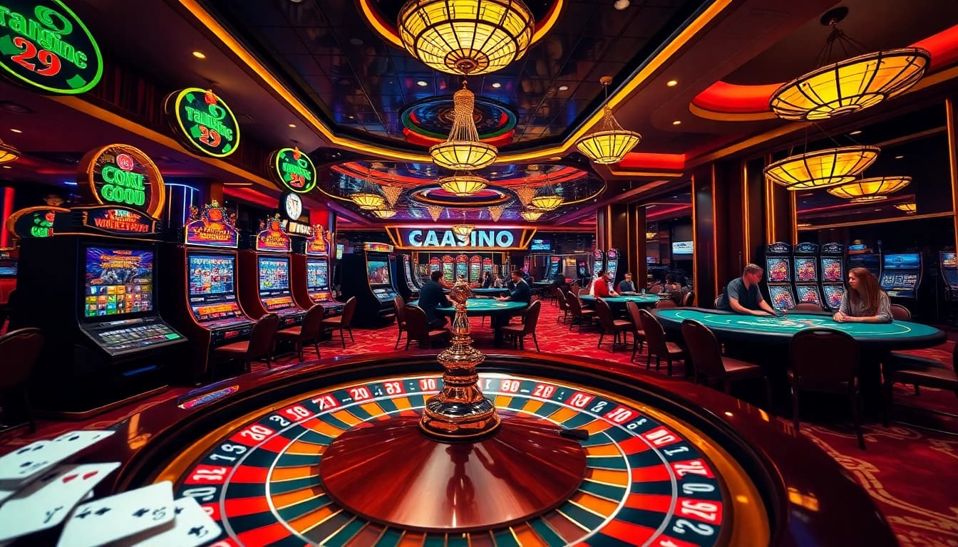 Experience the excitement of king88 com with vibrant casino games featuring roulette, poker, and slot machines.