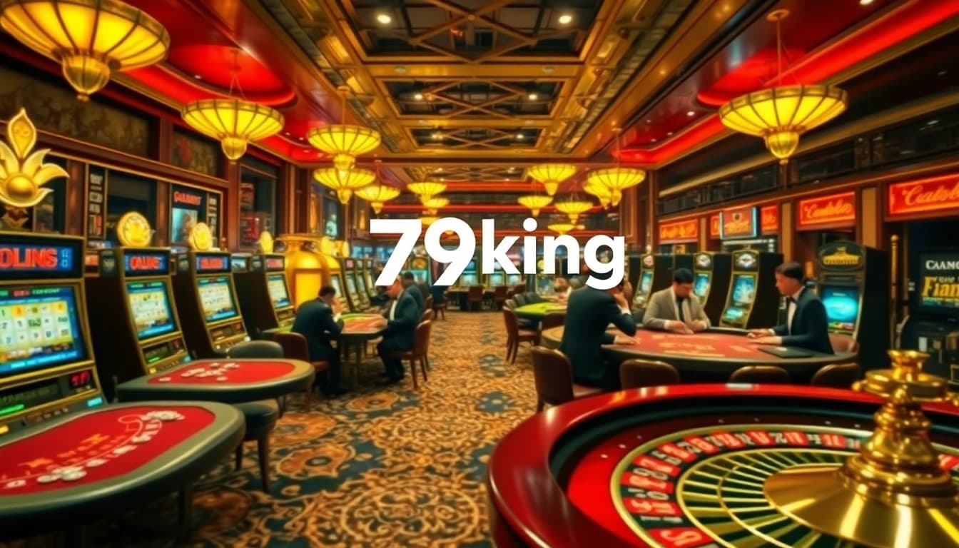 Players experiencing thrilling strategy gameplay at 79king casino tables with vibrant atmosphere.