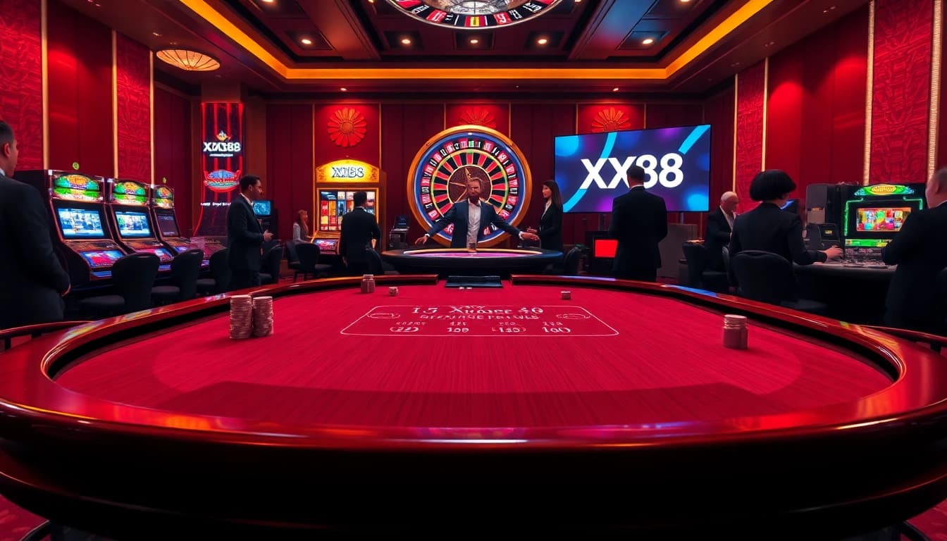 Join an exciting blackjack game at XX88, where luxury meets thrilling gambling experiences.