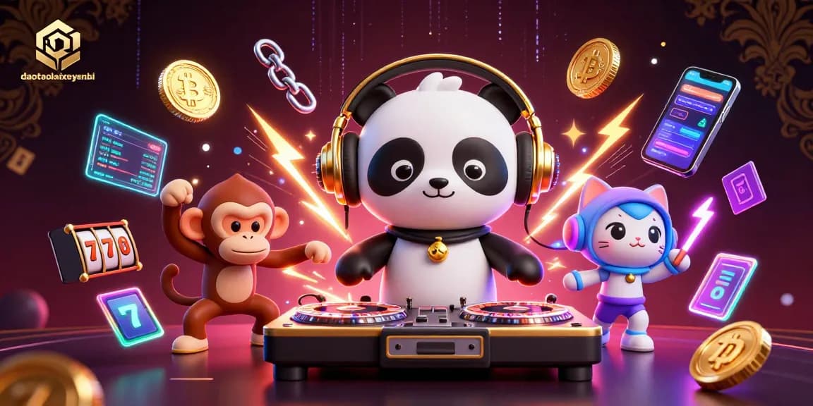 Engage in thrilling slots at daotaolaixeyenbai with DJ panda and neon animations.