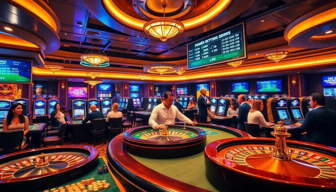 Engaging players at casino tables and slot machines, inspired by https://c168.it.com for a thrilling gambling experience.