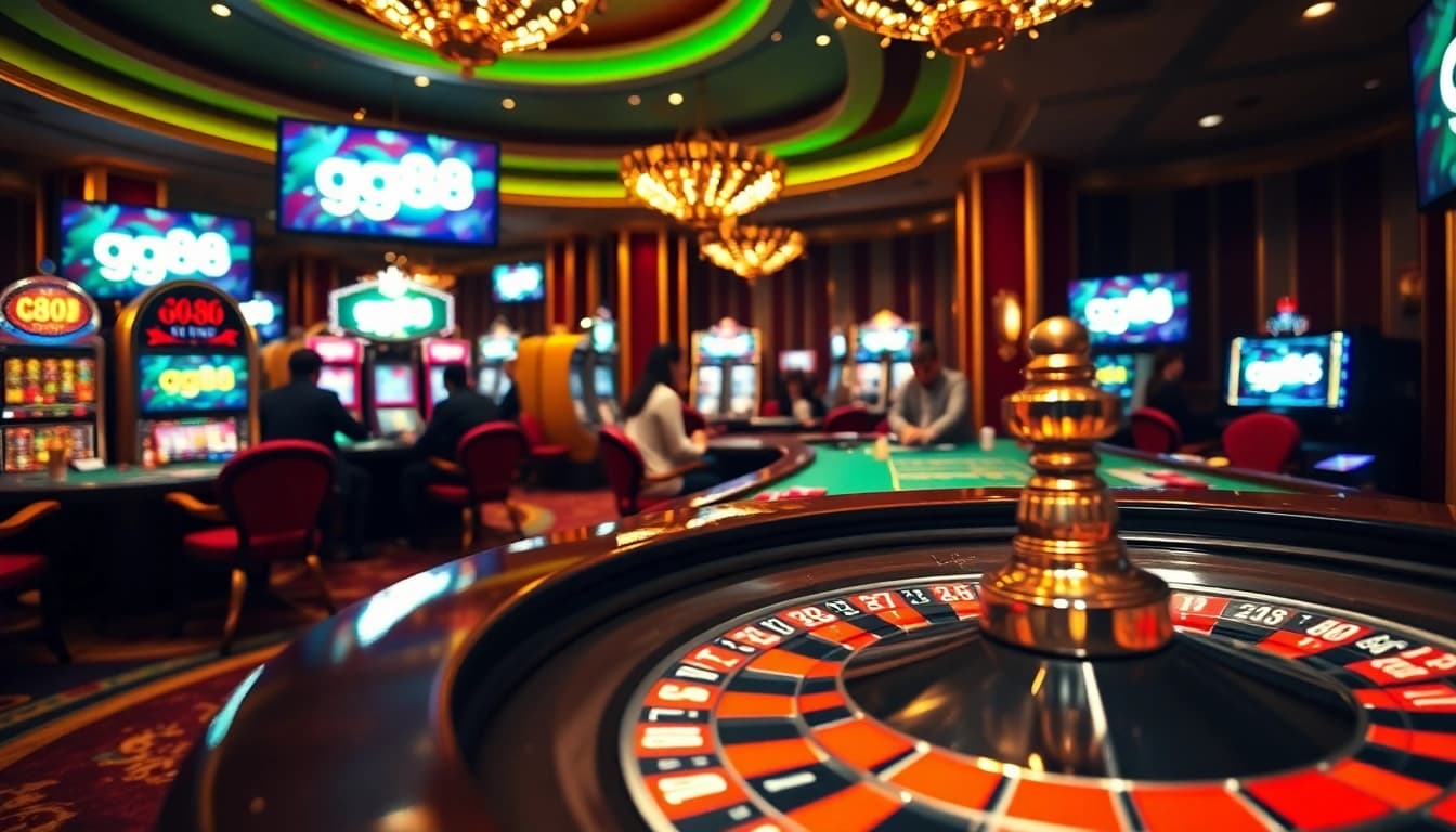 Experience the thrill of gambling at gg88 com with high-stakes poker and roulette excitement.