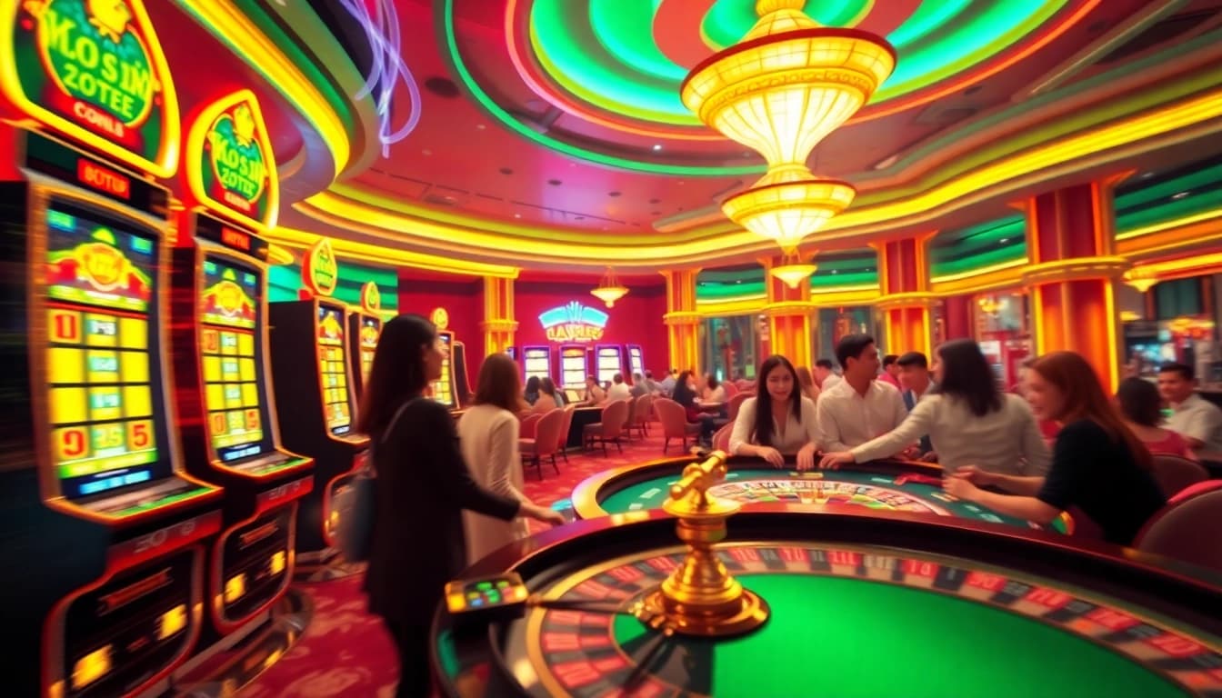 Experience excitement with Tool xổ số siêu tốc in a dynamic casino environment.