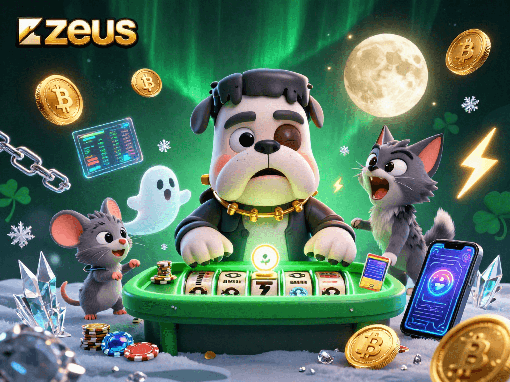 Experience exciting gameplay with zeus-themed slot reels, vibrant graphics, and dynamic characters.