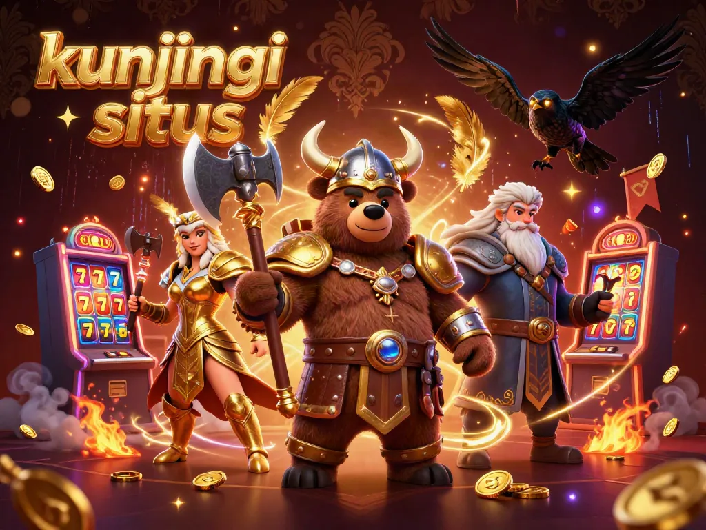 Mengunjungi situs judi online dengan mesin slot yang menarik dan karakter unik yang beraksi.