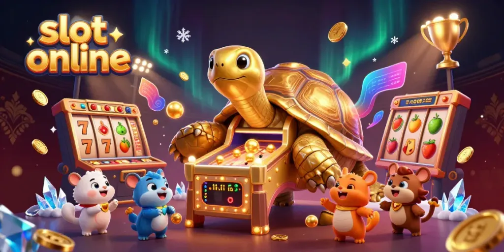Slot online menciptakan kegembiraan dengan karakter kartun bergaya dalam dunia kasino.