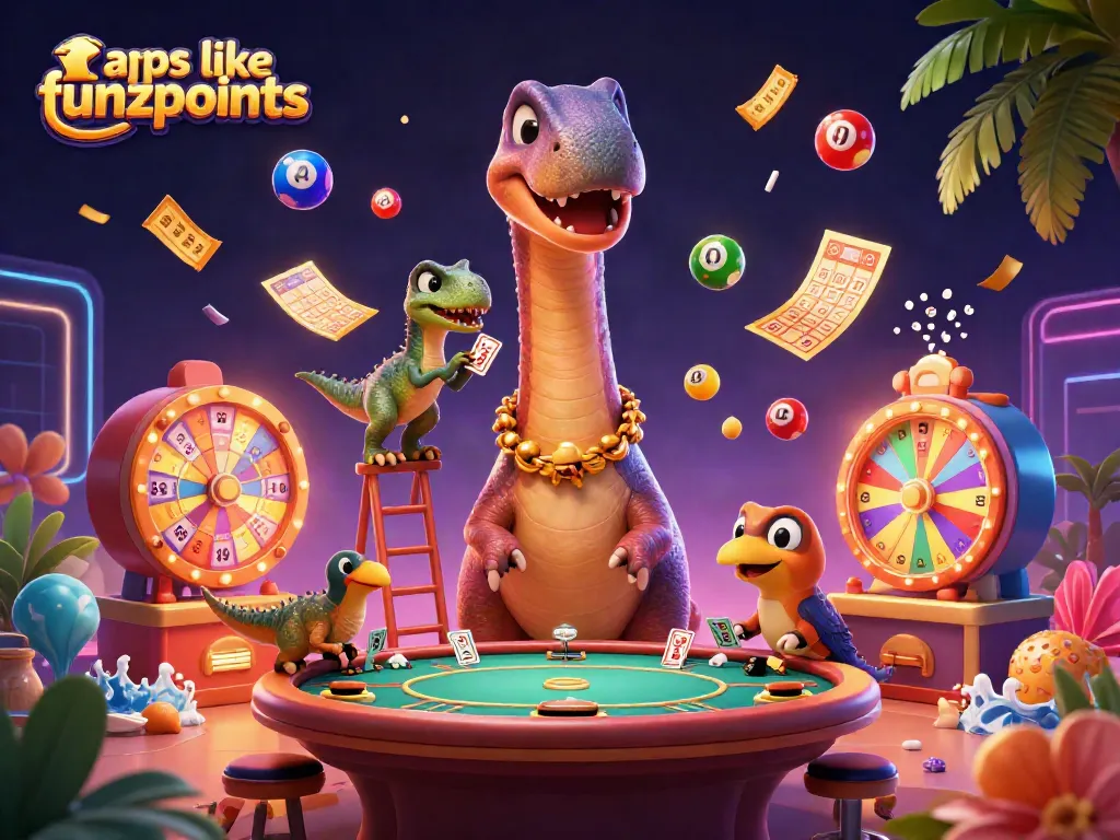 Experience exciting games with apps like funzpoints, featuring vibrant slots and dynamic prizes.