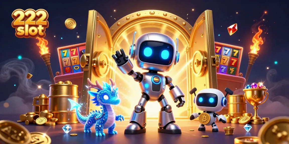 Menangkan di 222 slot dengan mesin slot bercahaya dan harta karun bersinar.