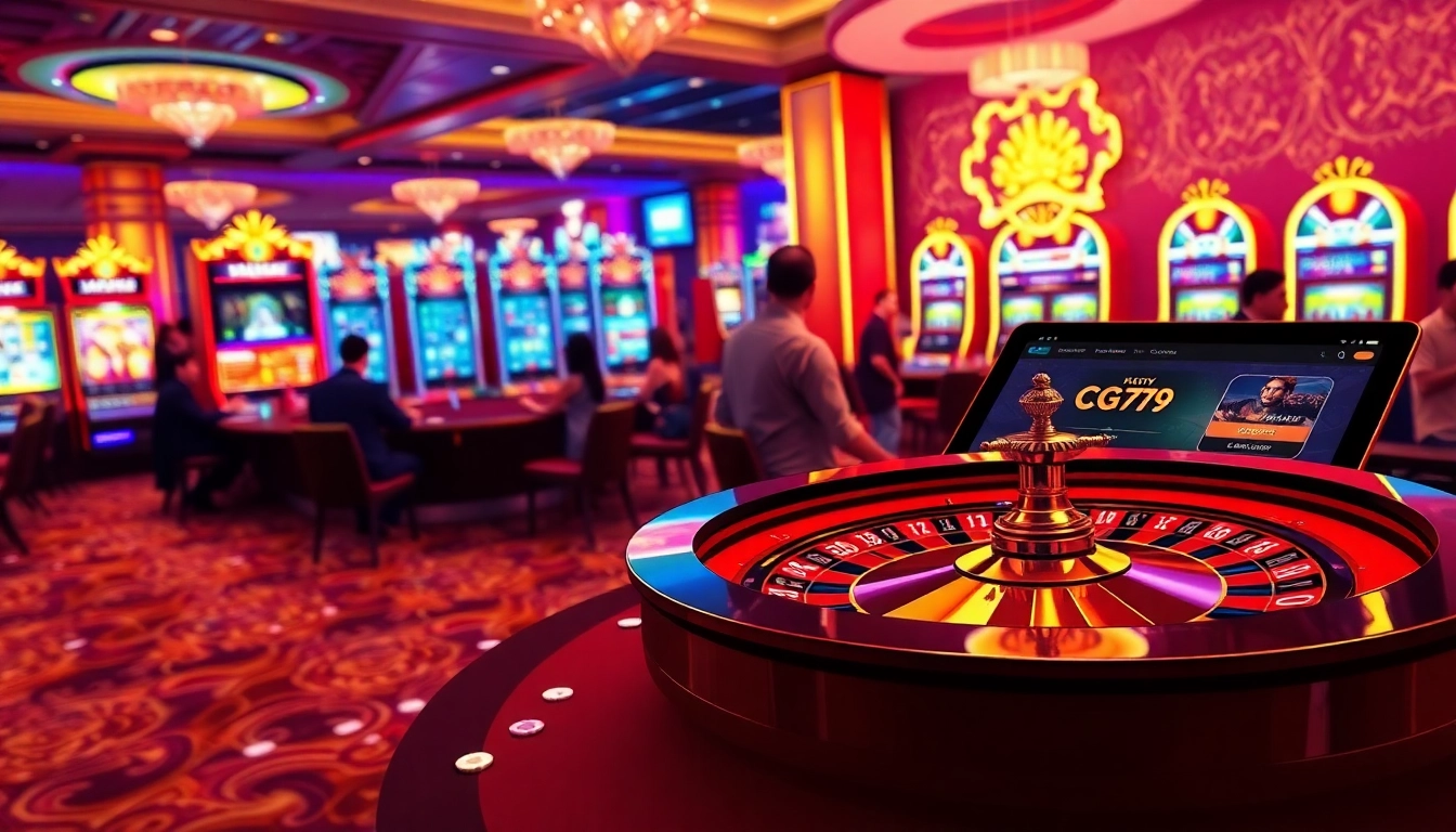 Trải nghiệm sự hồi hộp tại casino trực tuyến cg79 với hình ảnh trò chơi sống động.