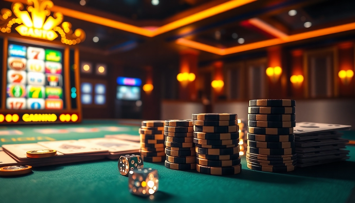 The thrill of gambling with the 24kclub app at a luxurious casino setting.