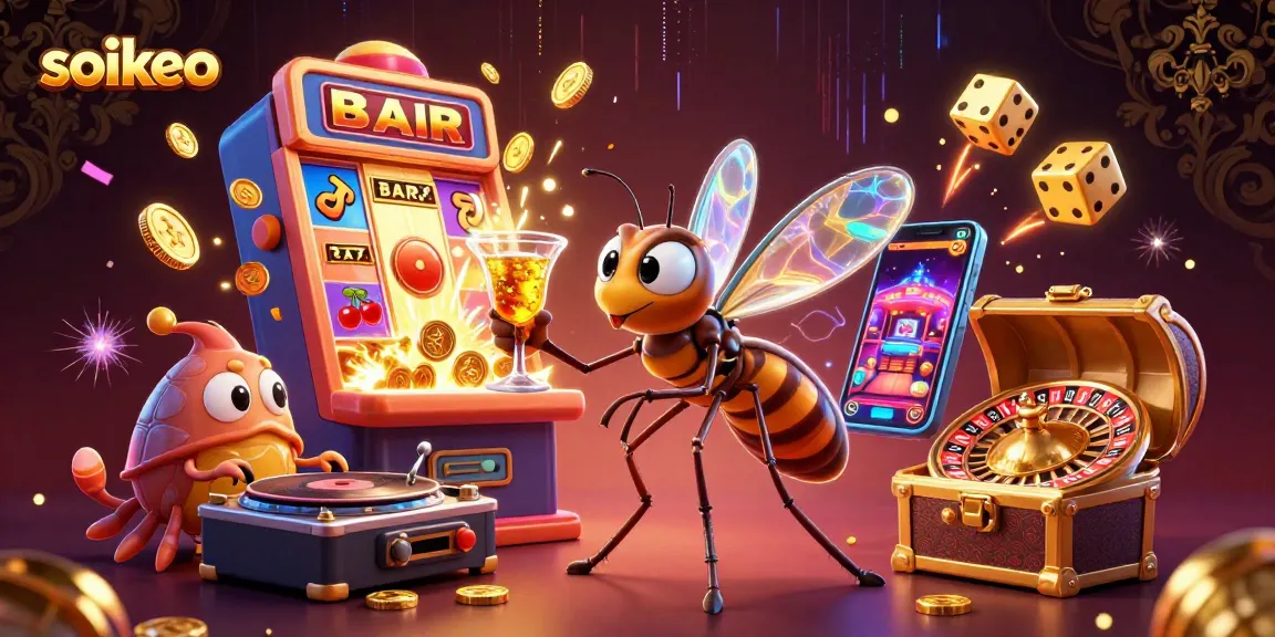 Engage with soikeo for thrilling casino experiences, featuring 3D characters and vibrant game symbols.